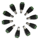 thumbnail image 1 of Paquete de 10 conectores macho de alimentación de 12 V CC con adaptador de jack de 5,5 mm de SatelliteSale, 1 of 2