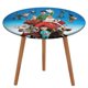 thumbnail image 1 of Arthur Christmas-theme Fitted Round Tablecloths Elastic Edged Table Covers Waterproof Table Cloth for Kitchen Holiday Party Tables Decor 120cm, 1 of 6