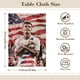 thumbnail image 2 of Mantel Cuadrado Temático Christian Pulisic Desmarcar 152x182cm, 2 of 6