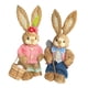 thumbnail image 3 of 1 Par De Muñecos De Figuritas De Conejo De Pascua De Pie, Adornos De 35cm, Aspecto Encantador, 3 of 5
