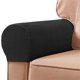 thumbnail image 1 of Xiao Hua Juego de Guantes Elásticos de Dos Piezas, Adecuado para Sillas, Sofás, Sillones, Sillones Reclinables, Fundas de Sofá, Negro, 1 of 4