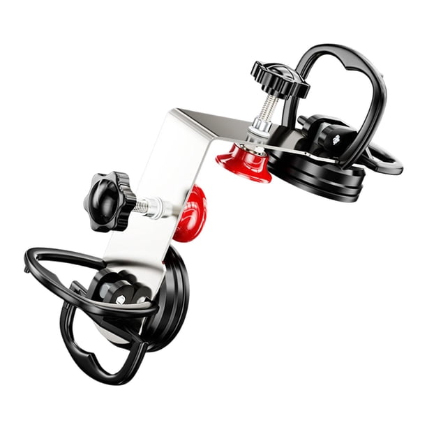 Countertop Seam Setter Ensamblador de Juntas de Mármol Y Baldosas con Ventosas Metálicas para Instalación Segura en Ángulos Adecuada para Albañiles Em 2 ventosas