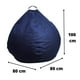thumbnail image 3 of Pouf Pera Azul Omega 100x80x80, 3 of 3