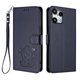 thumbnail image 1 of Funda Volteable con Diseño de Gato para Nothing Phone 3A Lite, Azul, 1 of 6