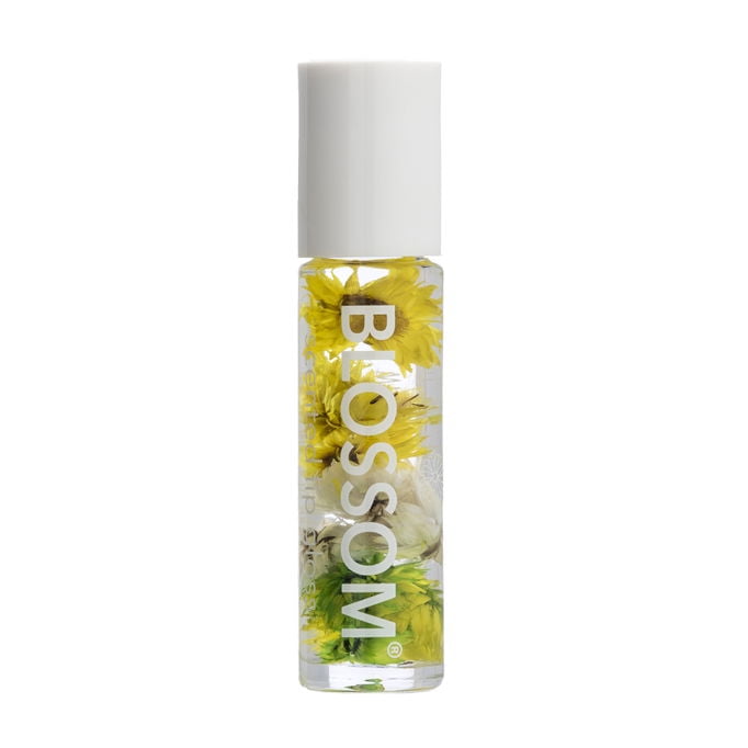 Blossom Beauty - Brillo De Labios Con Aroma A Flor De Maracuyá En Forma De Bola Enrollable Con Flores