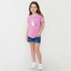 thumbnail image 4 of Polera Niña Kids MC Fun Morado Corona, 4 of 4
