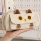 thumbnail image 2 of Estuche de lápices NIORYUZ 21 cm 4 capas Beige con diseño de gatito, 2 of 7