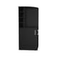 thumbnail image 2 of Bar Esquinero 2 Puertas Y Porta Botellas Fm-015n Negro, 2 of 7