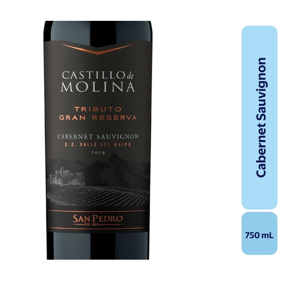 Vino Cabernet Sauvignon Botella, 750 mL