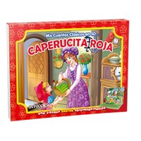 Zig Zag - Libro Mis Cuentos Clásicos En 3D - Caperucita Roja / 8 Páginas De Cartón Con Pop-Up, De 25 X 18 Cm. Tapa Cartoné