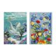 thumbnail image 3 of Juego De 2 Kits De Punto De Cruz Estampados, Kits De Costura De 11 Quilates, Peces Tropicales Y Delfines, 3 of 5
