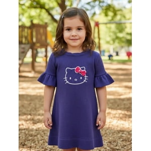 Vestido Niña Hello Kitty Violeta 8