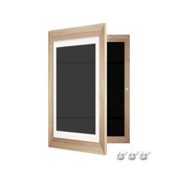 Bothyi - Kids Art Frames Apertura Frontal De Madera Para 3D Picture Crafts Award Certificate Color De Madera