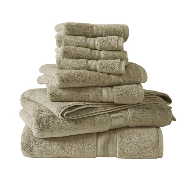 Juego de Toallas Madison Park 8 piezas 800 GSM color beige