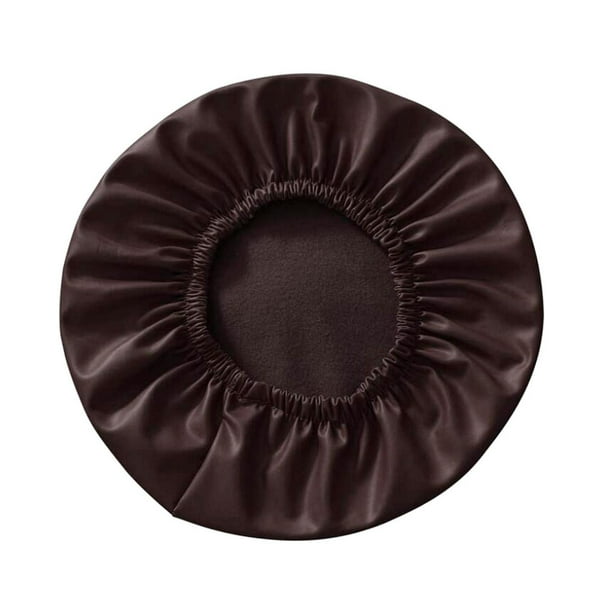 Funda Para Silla De Taburete, Redonda, Lavable, Elástica, Para Oficina, Hogar, Bar, Color Marrón