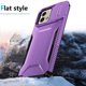 thumbnail image 3 of Funda Resistente para Motorola Moto G Stylus 5G 2023 con Tapa Deslizante y Protección Militar Morado, 3 of 6