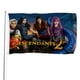 thumbnail image 1 of Descendientes Bandera impresa con temática, regalo perfecto para fanáticos, amigos y familiares, y adecuada para actividades al aire libre e interiores, decoraciones de fiesta. 120*180CM, 1 of 6