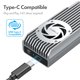 thumbnail image 5 of Carcasa SSD ineo USB 4.0 M.2 NVMe con ventilador de refrigeración C2598, 5 of 9