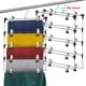 thumbnail image 1 of Perchas para faldas de 5 niveles con pinzas Perchas para pantalones que ahorran espacio Varias perchas en una Perchas para ropa con pinzas Varias perchas para pantalones, 1 of 5
