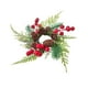 thumbnail image 1 of Corona De Velas Navideñas Con Forma De Anillo, Estilo Rústico, Para Fiestas, Bares Y Bodas, 1 of 3