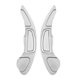 thumbnail image 5 of Volante Shift Paddle Shifter Extensión Ajuste Para Honda Fit 09-13 Plata, 5 of 5