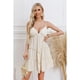 thumbnail image 2 of Vestido Corto Sexy Verano Mujer Escote V Fiesta Casual Pabilos 330, 2 of 3