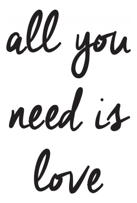 Rienda Libre Graphics - Decomural The Beatles All You Need Is Love Ws-41004