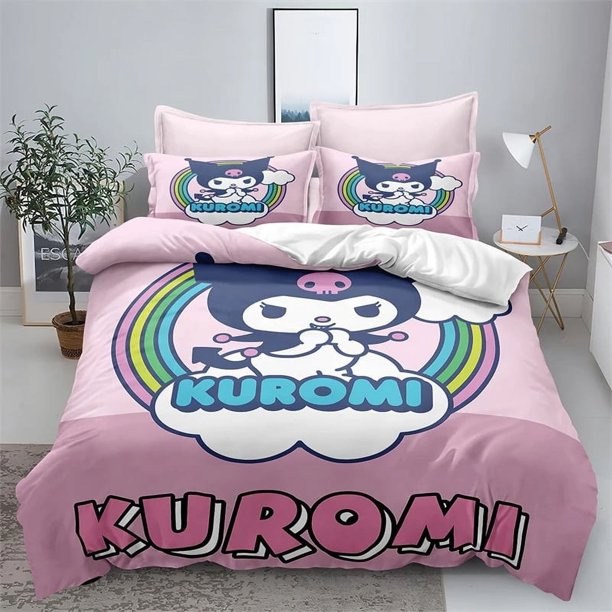 x994 Bed SheetsDuvet Cover Bedding Set Needlework Sewing Quilt Cover Pillowcase Cartoon Pattern Suitable for Boys Girls Children Gifts 3-Piece Bedding Set (1 Duvet Cover + 2 Pillow Shams) nj994