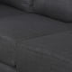thumbnail image 3 of Sofá New Blazer 3 Cuerpos Tela Negro, 3 of 5