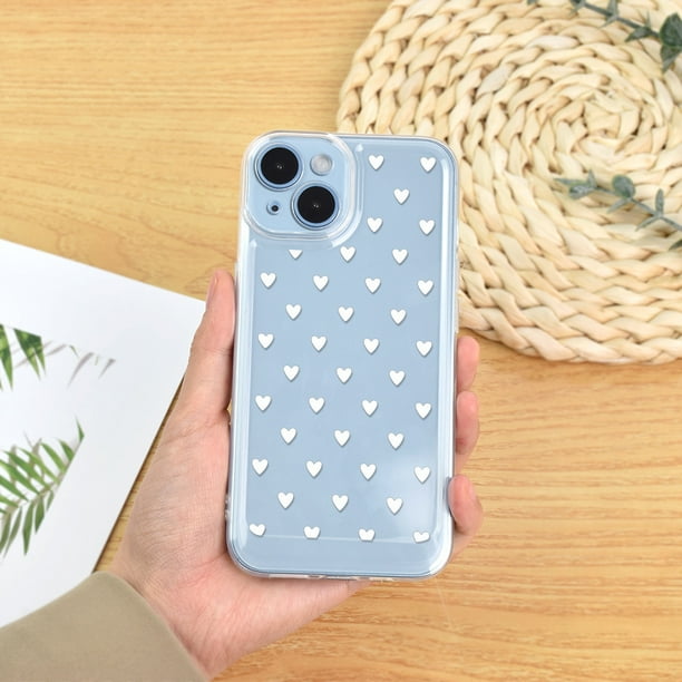 A Lot Of Love Transparent Black Lens All-inclusive Mobile Phone Case Is Suitable For Iphone14ProMax/14Plus/14Pro/14,iphone13ProMax/13MINI/13Pro/13,iphone12ProMax/12MINI/12Pro/12,iphone11ProMax/11Pro/1