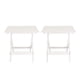 thumbnail image 1 of Mesa Auxiliar Casual Home Plegable de Madera Maciza Juego de 2 Piezas, 1 of 6
