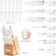 thumbnail image 3 of Set de Cuchillos Hancorys de 15 Piezas con Taco Afilador, 3 of 3