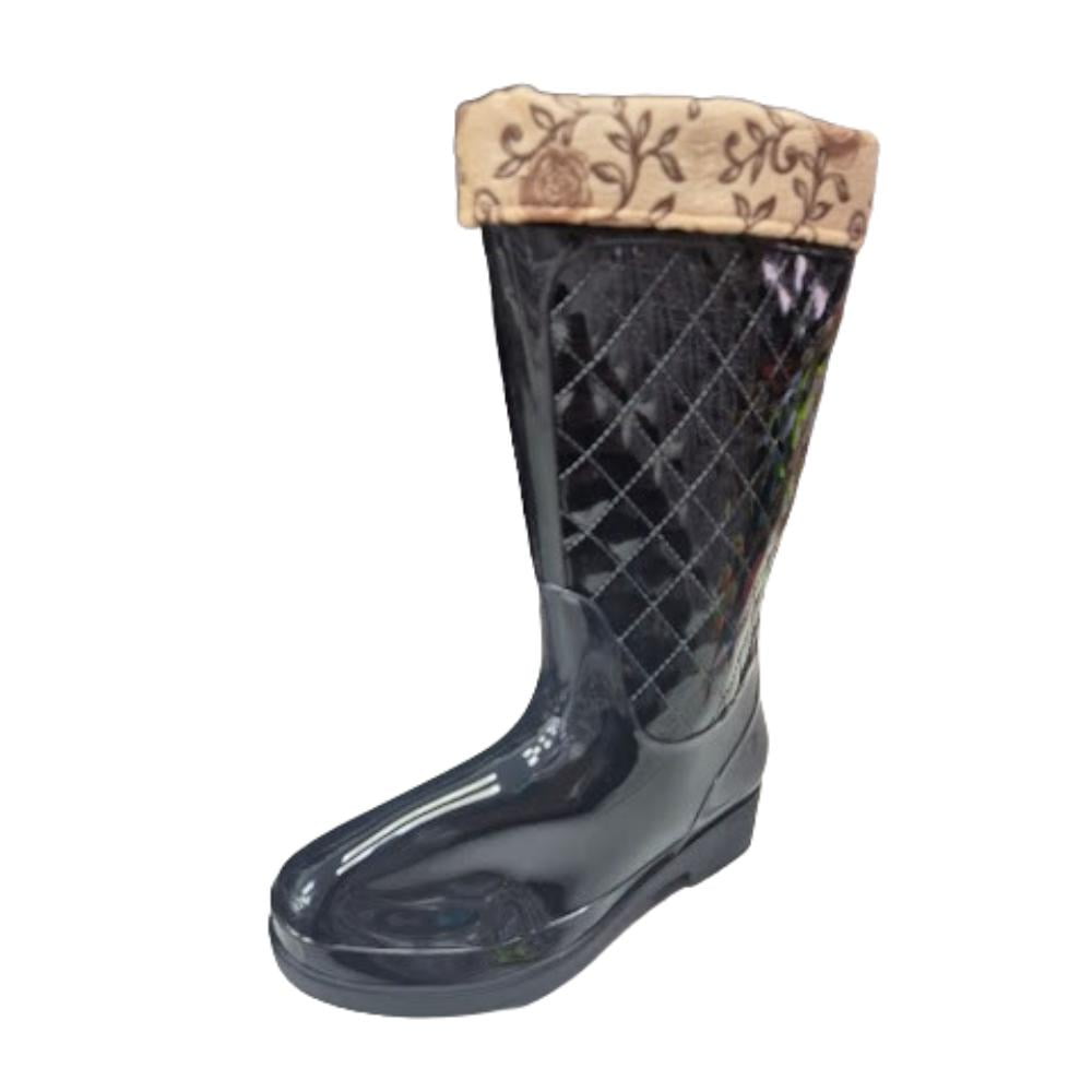 Vinnys Outlet - Bota De Agua Lluvia Mujer Lila