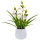 thumbnail image 1 of Planta Artificial BTHM DSGN Orquídea Cymbidium 48 cm - Blanca, 1 of 7