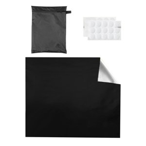 Bothyi - Cortina Opaca Portátil, Se Puede Cortar A Cualquier Tamaño O Forma, Ideal Para Viajes Y Para Cubrir Ventanas.