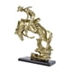 thumbnail image 1 of Estatua De Caballos De Vaquero Resina Figura Decorativa Para El Gabinete De Entrada De Estantería, 1 of 5