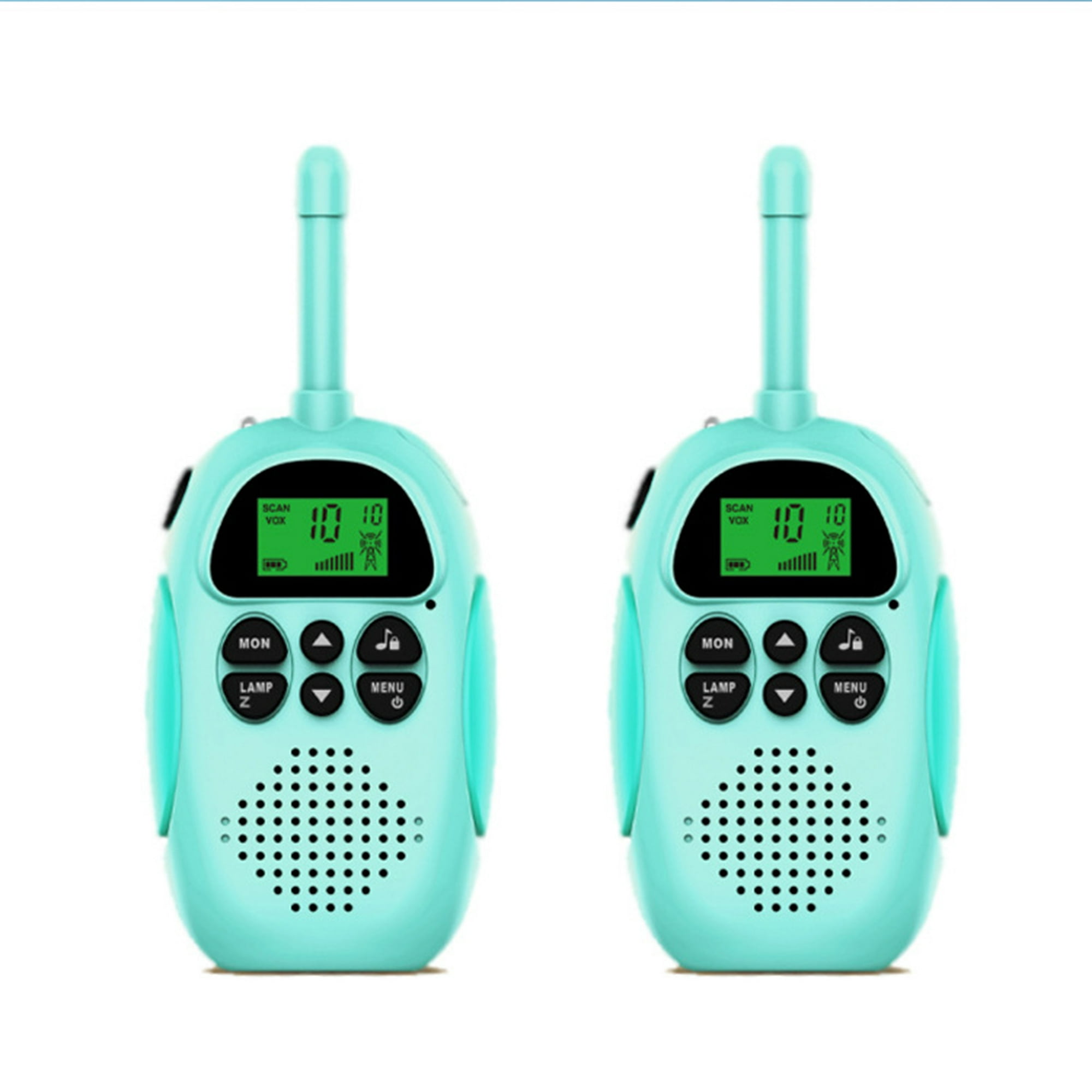 Veatool - Walkie - Talkie Para Niños, 2 Walkie - Talkies, 600 Mah De Batería, Con Linterna, 3 Kilómetros De Llamadas De Larga Distancia, Regalos De 3 A 12 Años Para Exteriores, Senderismo, Camping