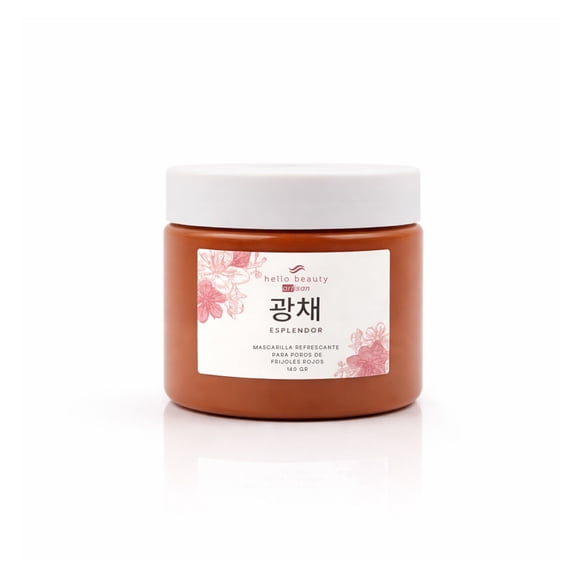 Mascarilla Facial Refrescante de Frijol Rojo, 140 g