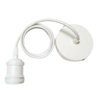 Bp - Lámpara Colgante Pendant Owo Blanco