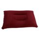 thumbnail image 1 of Almohada inflable Cojín de aire de viaje Coche de camping Playa Reposacabezas Soporte 38x24cm Rojo vino, 1 of 5