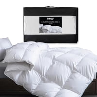 Cubrecama Cobertor King 90% Pluma Pecho Ganso Homely Luxury