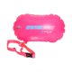 thumbnail image 2 of Boya De Natación Para Aguas Abiertas, Flotador Inflable De Remolque Para Entrenamiento De Kayakistas, Color Rosa Y Rojo, 2 of 5