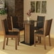 thumbnail image 3 of Juego Comedor Jhon 4 Sillas Café, 3 of 6