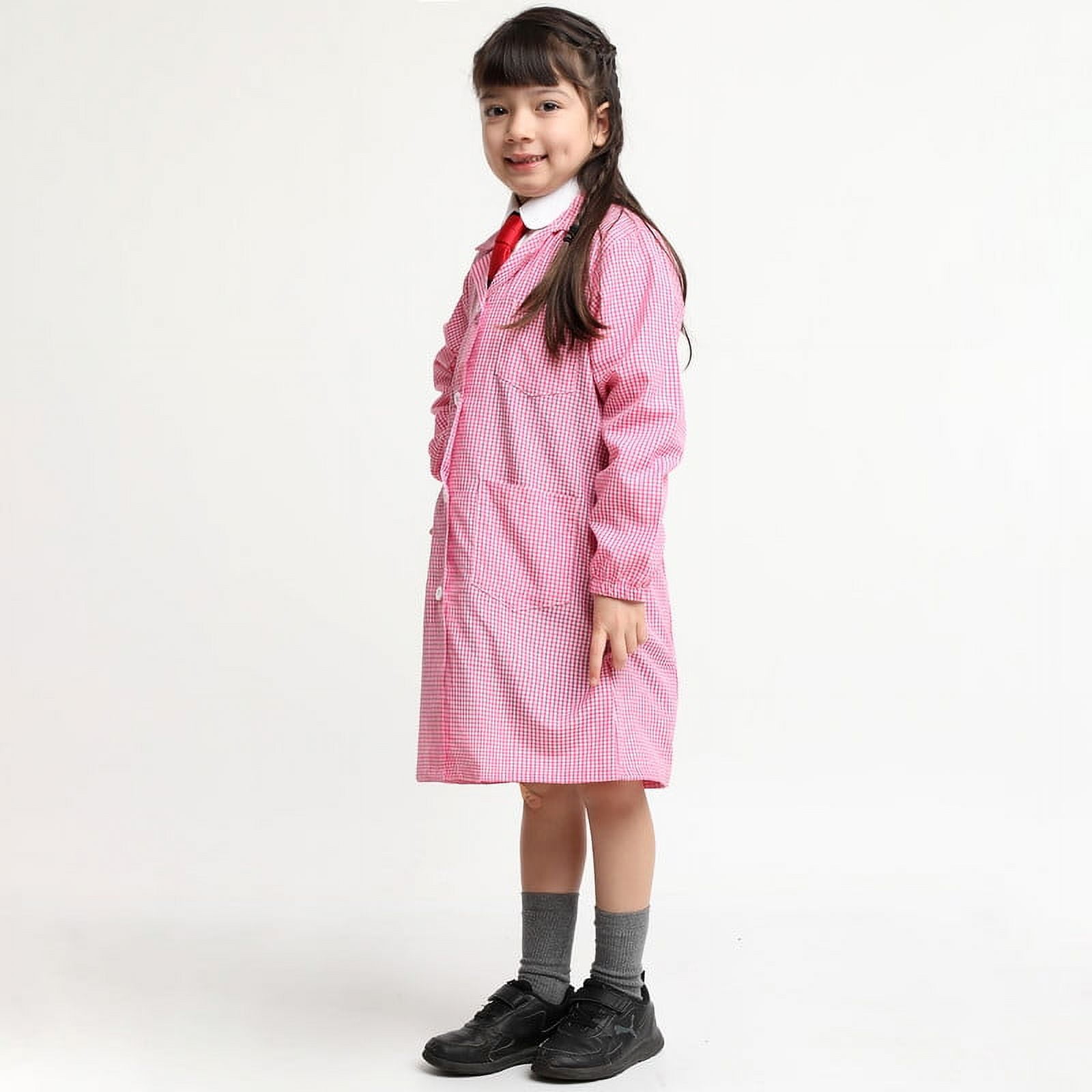 Kotting - Delantal Cuadrille Rosado