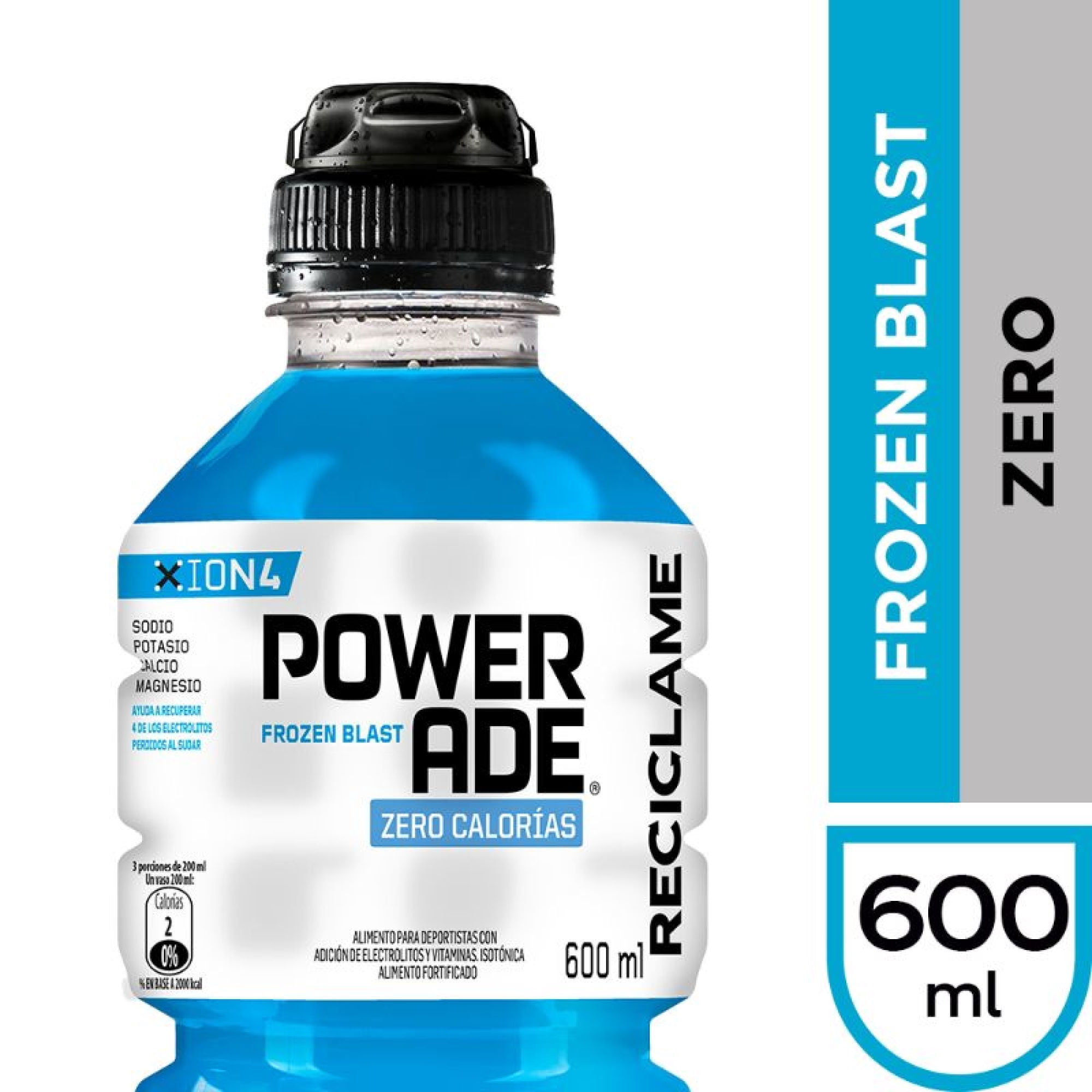 Bebida Isotónica Frozen Blast Zero Botella 600 ml Powerade