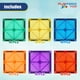 thumbnail image 4 of Set de Construcción STEM de Baldosas Magnéticas Playmags 60 Piezas, 4 of 5