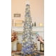 thumbnail image 2 of Espumillón desplegable HMASYO para árbol de Navidad, de 6 pies, con 100 luces LED, 2 of 3