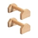 thumbnail image 2 of 2x Soportes Para Flexiones Soporta Cómodas Paralelas De Madera Para Gimnasio Deportivo S, 2 of 5