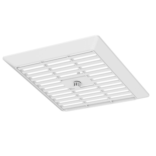 Rejilla/tapa de repuesto para ventilador de baño G686N, compatible con modelos Broan-NuTone 686, cubierta blanca resistente para extractor de aire (1 unidad)