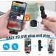 thumbnail image 2 of Micrófono de solapa inalámbrico para iPhone y iPad, mini micrófono de grabación para transmisión en , grabación de video, entrevistas, TikTok, Facebook Live, YouTube, con clip, plug & play, sincro, 2 of 6